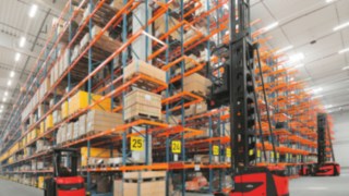 Schmalganggerät von Linde im Lager Schmalganggerät von Linde im Lager
