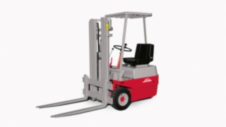 Mit dem E10 – E15 bringt Linde seinen ersten E-Stapler auf den Markt. Elektrostapler E10 – E15 von Linde Material Handling